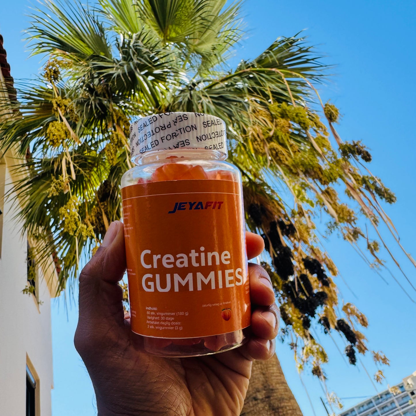 Kreatin Vingummier Fersken 🍑